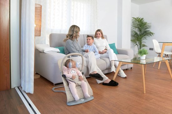 Betaalbare Goederen® Wippertje - Lichtgrijs - Wipstoel - Wipstoel Baby - Wipstoeltjes - Wipstoel Elektrisch - Wipstoeltjes Voor Baby van Betaalbare Goederen — afbeelding 2