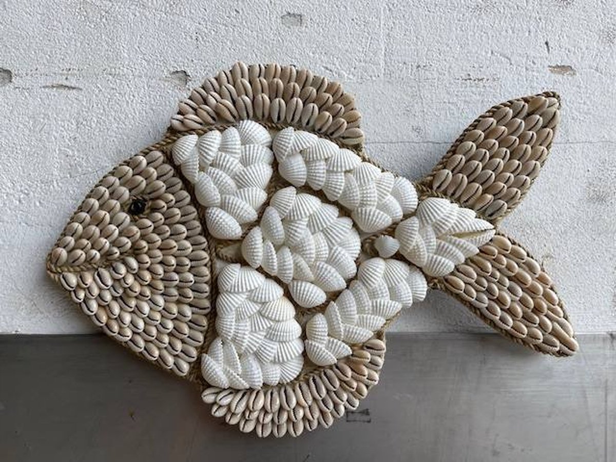 Fish hang shell 20x35cm