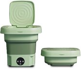 Aqua Laser Mini-wasmachine | Camping-wasmachine | Draagbare mini-wasmachine | Studenten Wasmachine | groen