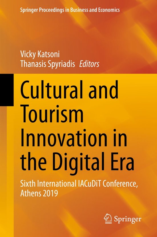 Cultural and Tourism Innovation in the Digital Era - cover