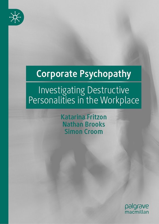 Corporate Psychopathy - cover