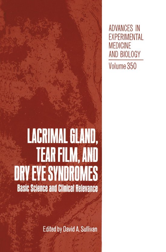Lacrimal Gland, Tear Film, and Dry Eye Syndromes | 9780306446764 ...