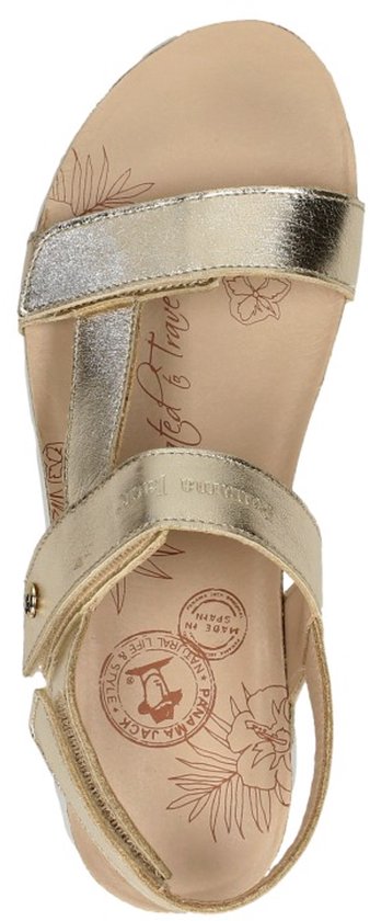 Sandales Panama Jack Selam Shine dorées - Taille 40