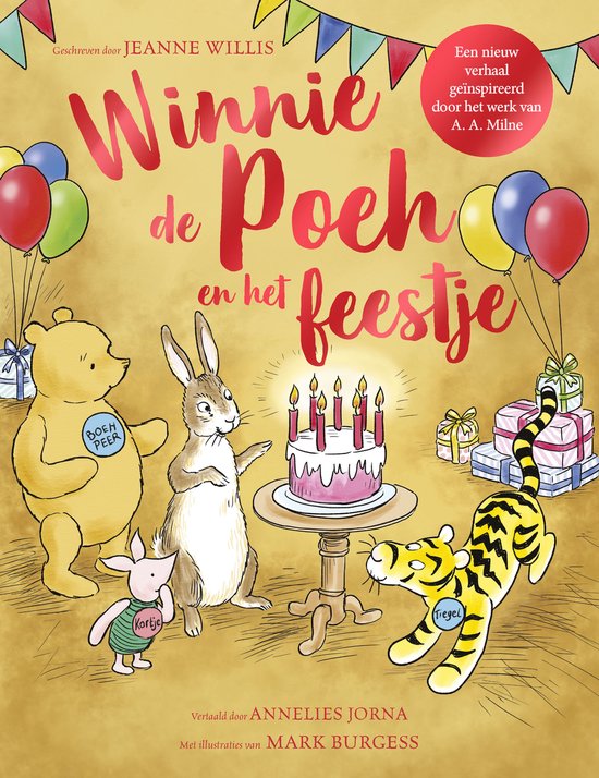 Winnie de Poeh - Winnie de Poeh en het feestje - cover