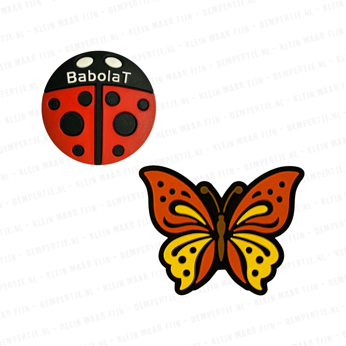 Dempertje.nl - Tennisdemper 2 stuks - Insecten COMBI - #034 #092
