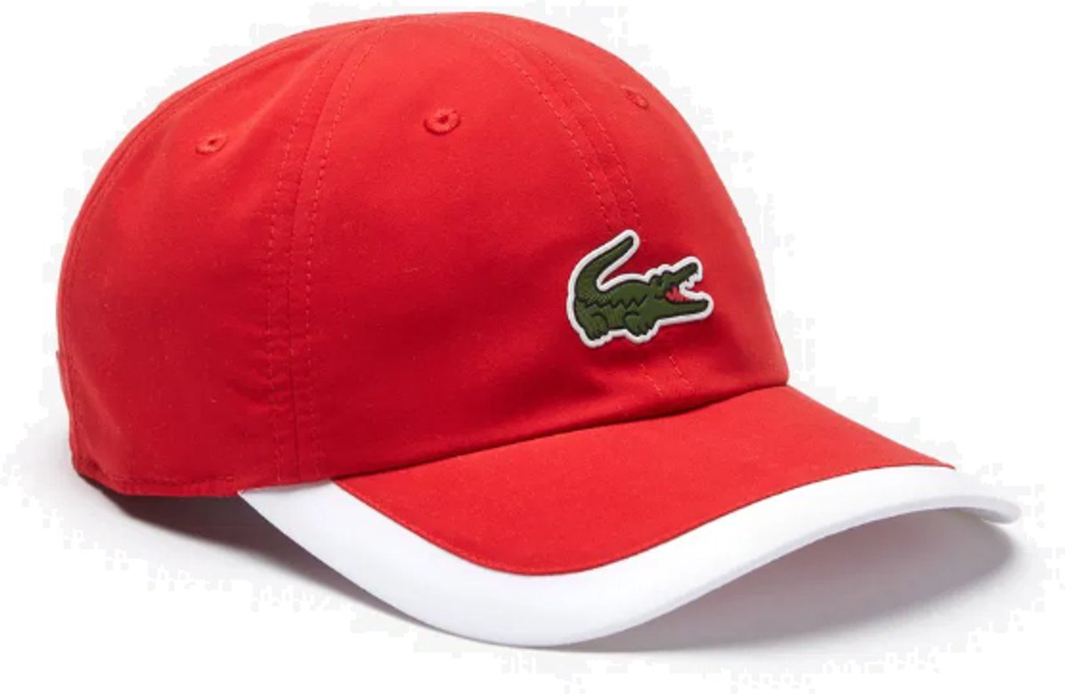 Lacoste cap Big Croc Rood