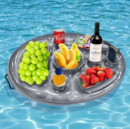 Plateau flottant - Jacuzzi - Bain moussant - Piscine - Spa - Plage - Opblaasbaar