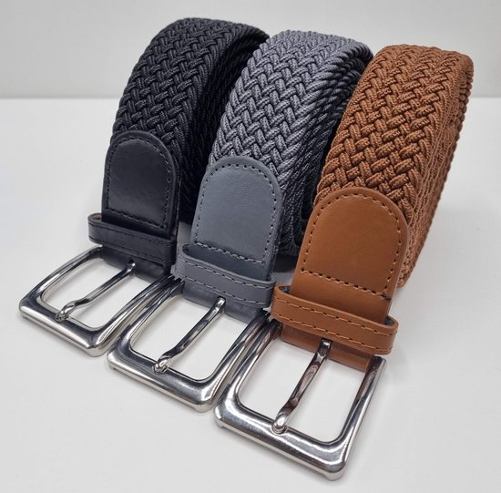 Leren riem voor heren in Bruin