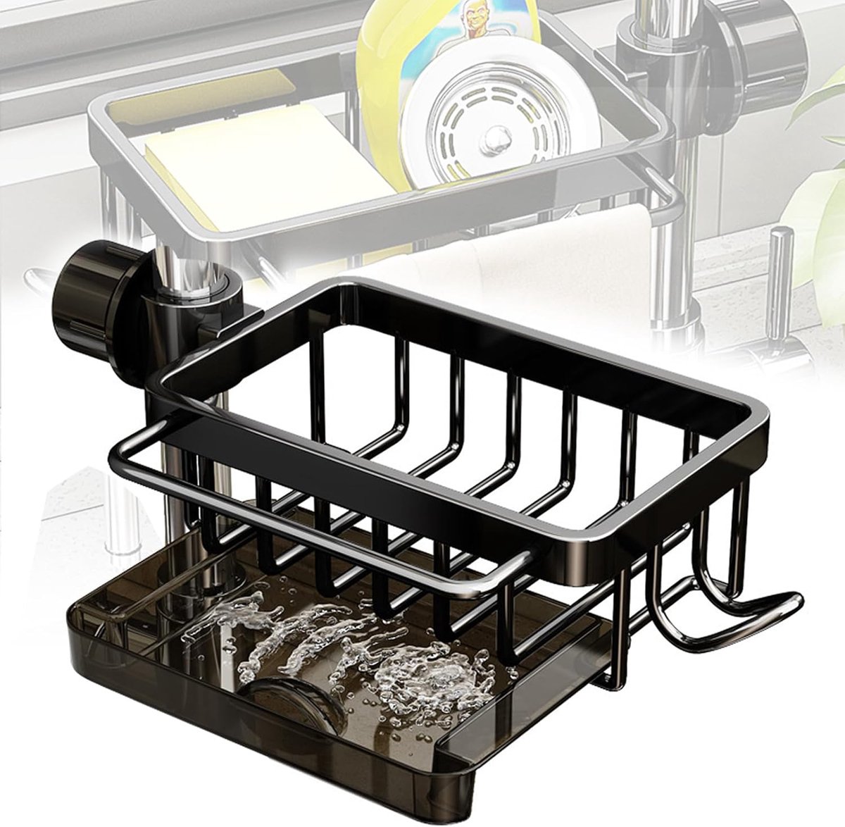 Goedkoopste Veelzijdige en Roestvrijstalen Organisator voor Keuken en Badkamer