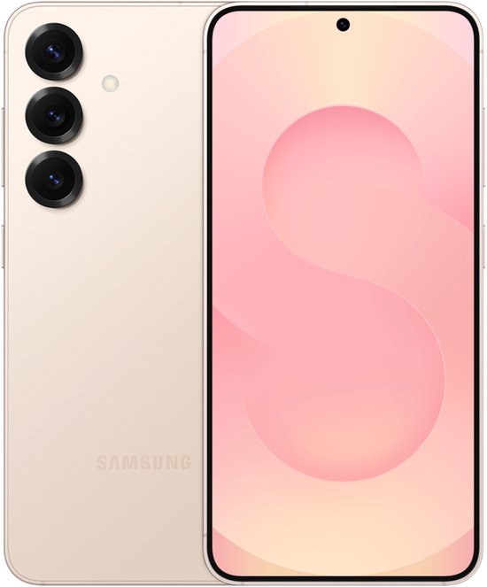 Samsung Galaxy S25 5G Pinkgold 128GB smartphone met AI camera, Snapdragon 8 Elite, 6.2 inch display, Nightography video