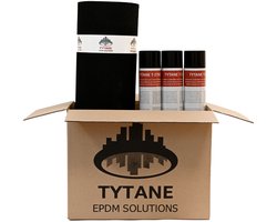 EPDM dakpakket Basic - 1,30mm dik - m breed - m lang