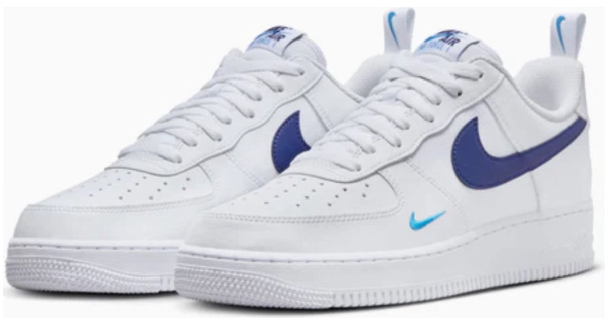 Nike Nike Air Force 1 ’07 Sneakers Unisex – Deep Royal Wit