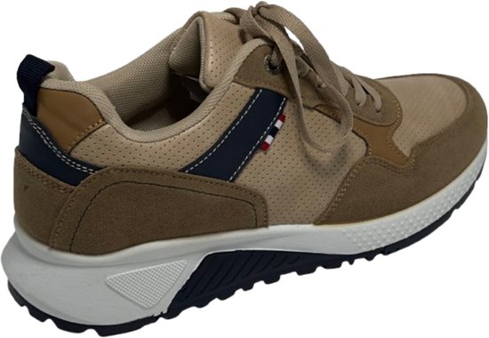 Elong500® - Heren Schoenen - Heren Sneakers - Lichtgewicht Heren Sneakers - Khaki - Maat 40