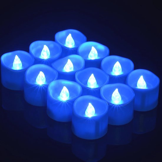 Hengrongshen Floating Candles, 12 Stück 28,2 Cm Flackernde Schwebende
