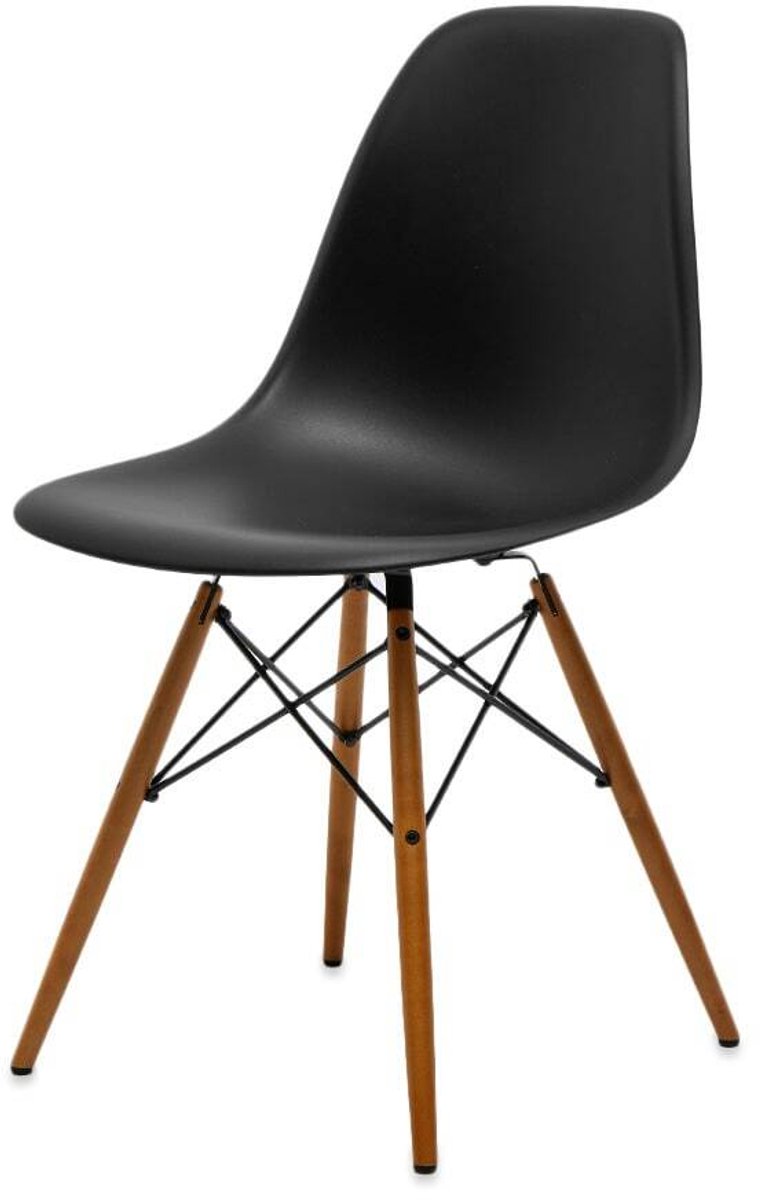 VITRA EAMES DSW SIDE CHAIR LIGHT MAPLE LEGS
