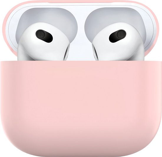 Studio Air® Roze Airpods 3 Hoesje geschikt voor Apple AirPods 3 (2021)