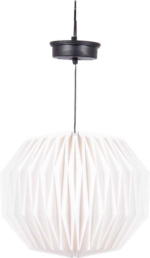 Bo-Camp - Hanglamp - Rana - Opvouwbaar - Wit - Oplaadbaar - Solar - 20 Lumen