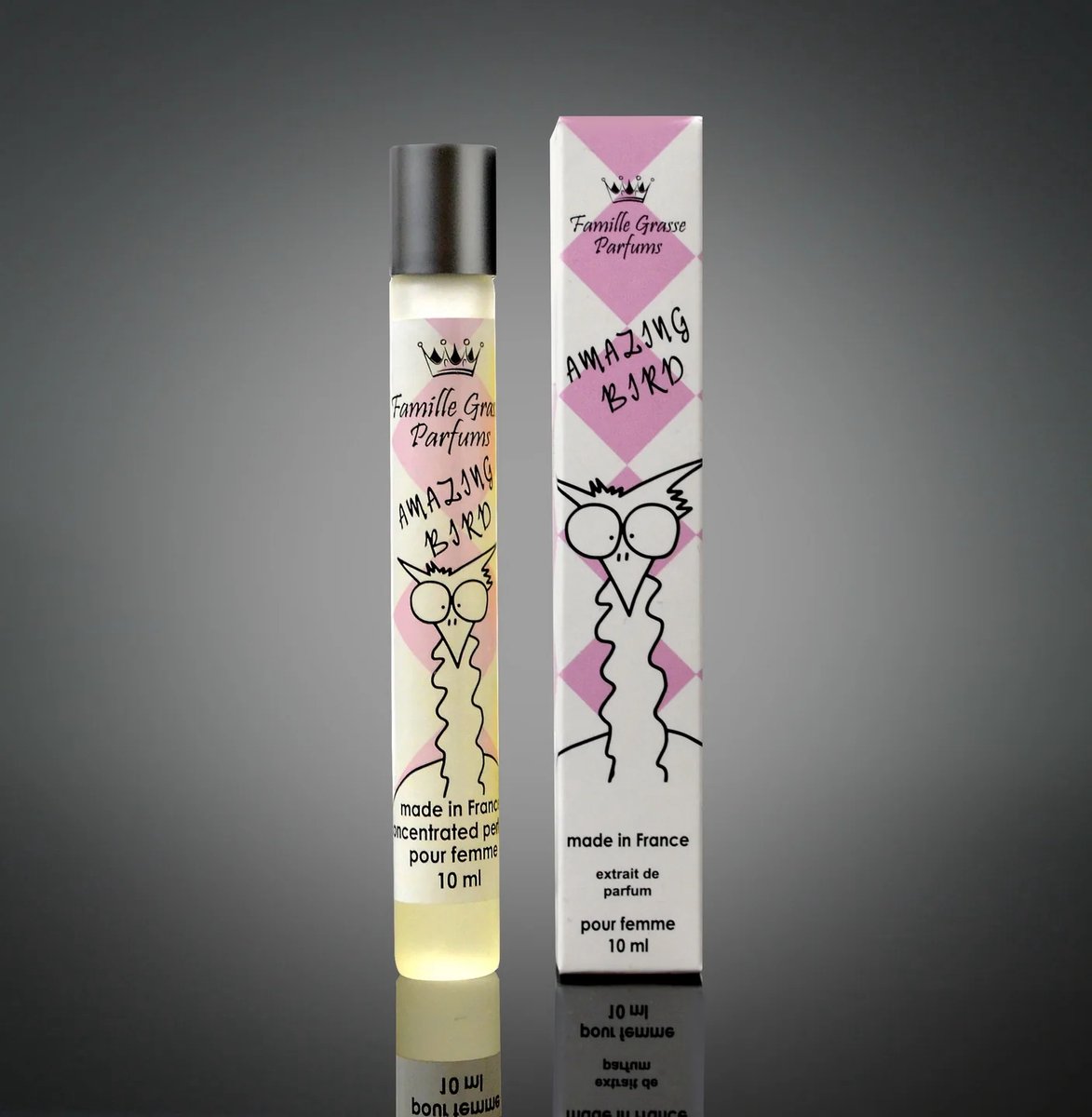 Goedkoopste Franse - Amazing Bird - een heerlijke Frans fruitige parfum extract - met Amber, Kersen met handige roller