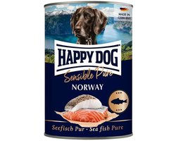 Happy Dog Norway - Natvoer - Zeevis - 400gr