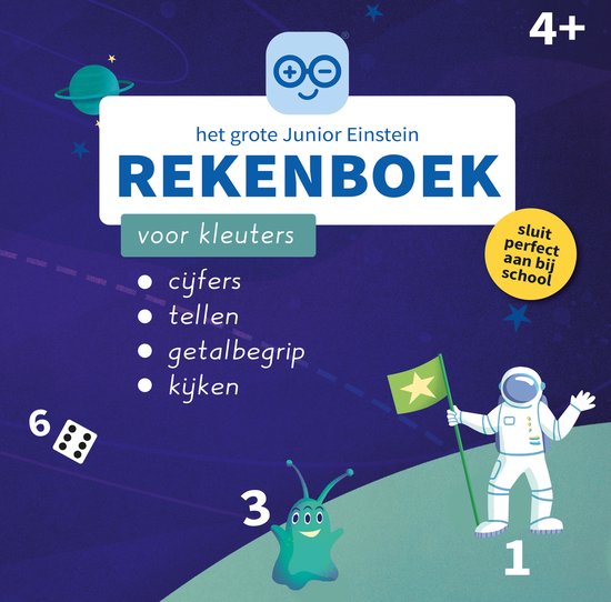 Het grote Junior Einstein rekenboek voor kleuters
