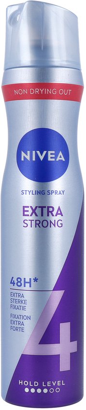 Spray coiffant Nivea extra fort, fixation extra forte 48H, niveau de maintien 4.