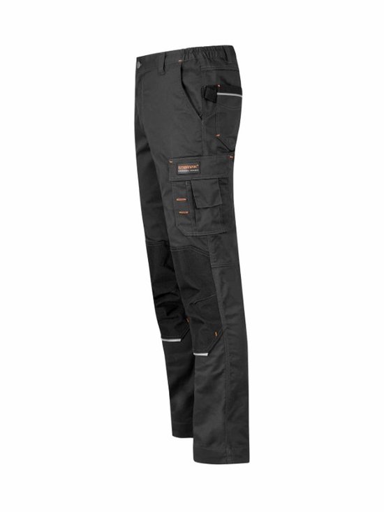 Pantalon de travail extensible STØRVIK Roy Service - Homme et Femme - Taille 2XL - Zwart