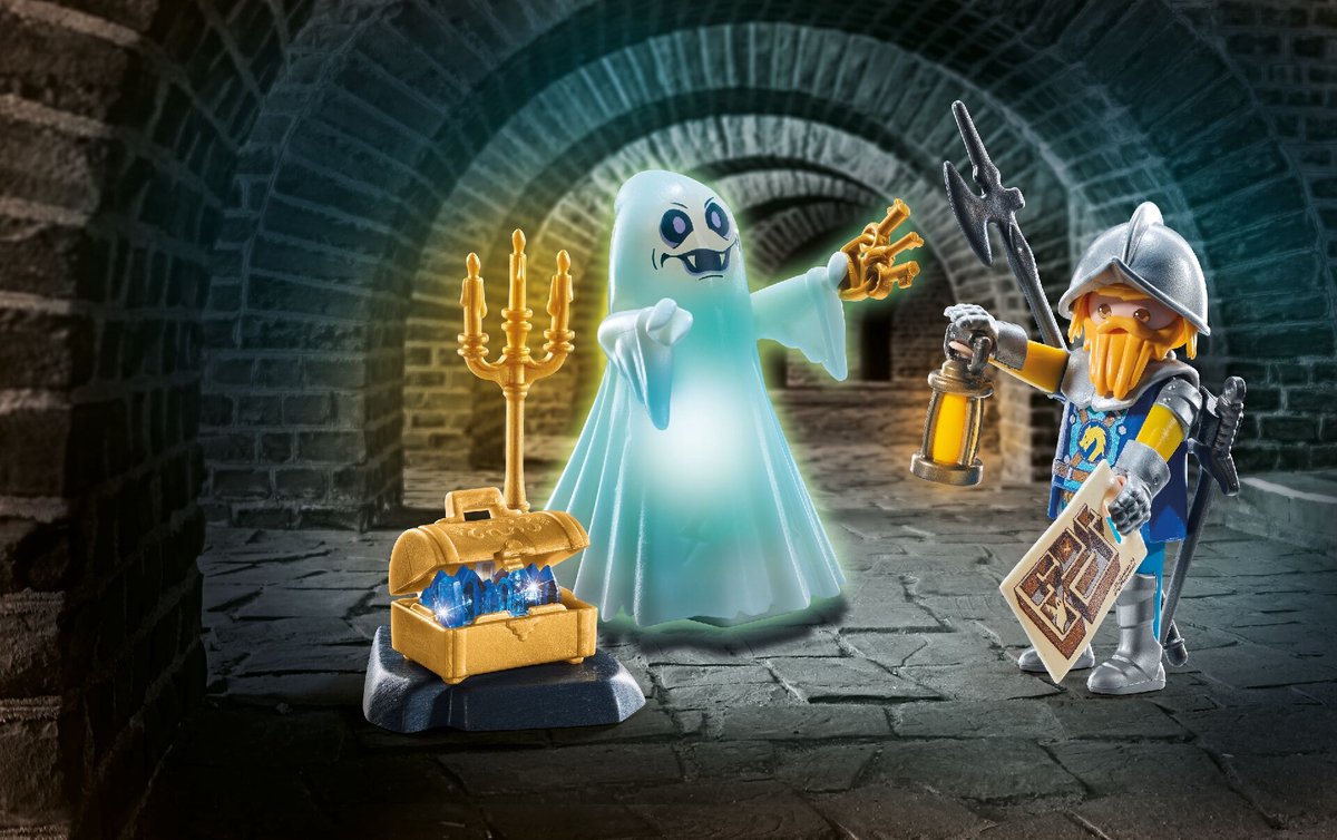 PLAYMOBIL Starter Packs Spook en Novelmore ridder 71797