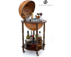 Equivera Globebar - Wereldbol Bar - Whiskey Wereldbol - Globebar Wereldbol - Globebar Atlas Image