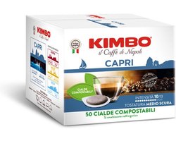 Kimbo Capri – ESE 44mm Koffiepads (50 stuks) | Authentieke Italiaanse Espresso