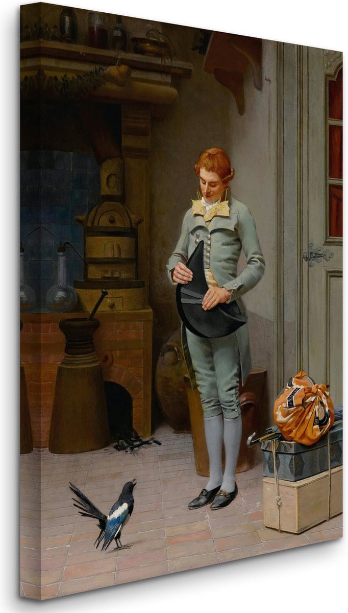Jehan Georges Vibert - Le Nouveau Commis (19th century) - De nieuwe commies (19e eeuw) - 3