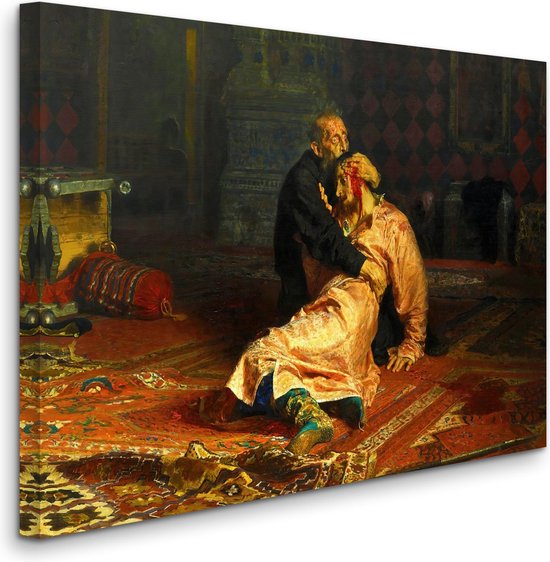 Ilya Repin - Ivan the Terrible and His Son Ivan - Ivan de Verschrikkelijke en zijn zoon Ivan - 2:3
