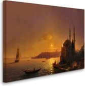 Ivan Aïvazovski - Vue de Constantinople au Moonlight (1846) - 2:3