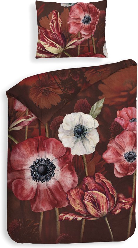 Snoozing Fairytale flanel dekbedovertrek - Roze