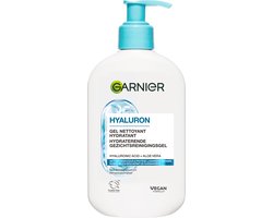 Garnier Hyaluron+ Hydraterende Gezichtsreinigingsgel - Met Glycerine, Hyaluronzuur en Aloë Vera - Reinigt mild en beschermt de huidbarrière - 250ml