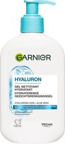 Garnier Hyaluron+ Hydraterende Gezichtsreinigingsgel - Met Glycerine, Hyaluronzuur en Aloë Vera - Reinigt mild en beschermt de huidbarrière - 250ml