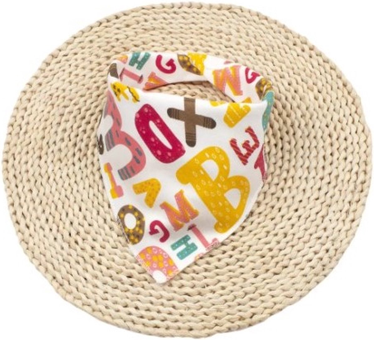 Goedkoopste Jumada's - Slab - Slabbertje - Slabber - Bandana - Dieren - Letters - Multicolor - hip