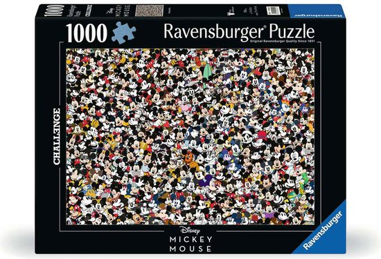 Disney Challenge Puzzel Mickey Mouse (1000 stukken)