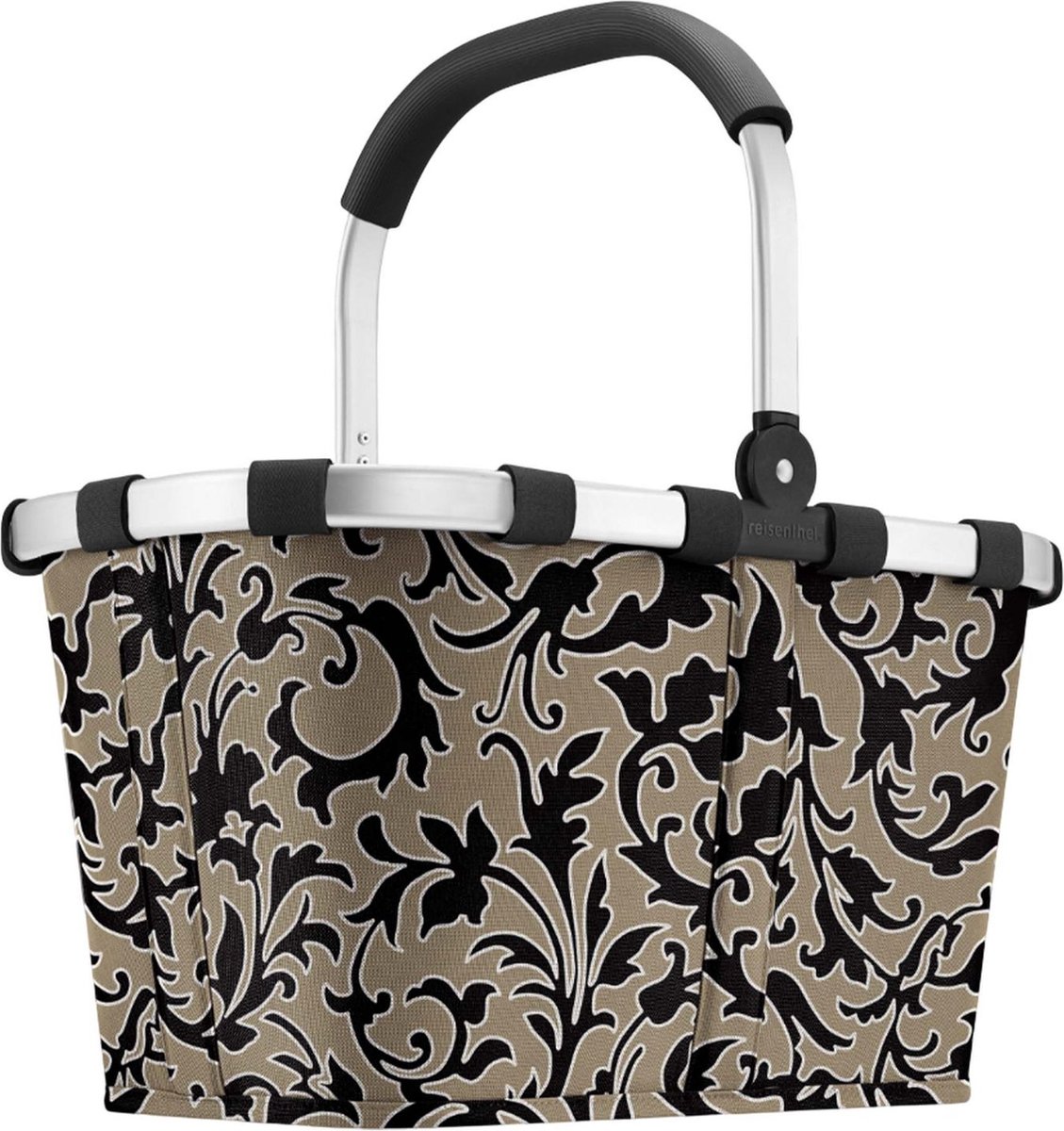 Reisenthel Carrybag Boodschappenmand - 22L - Baroque Marble Zwart