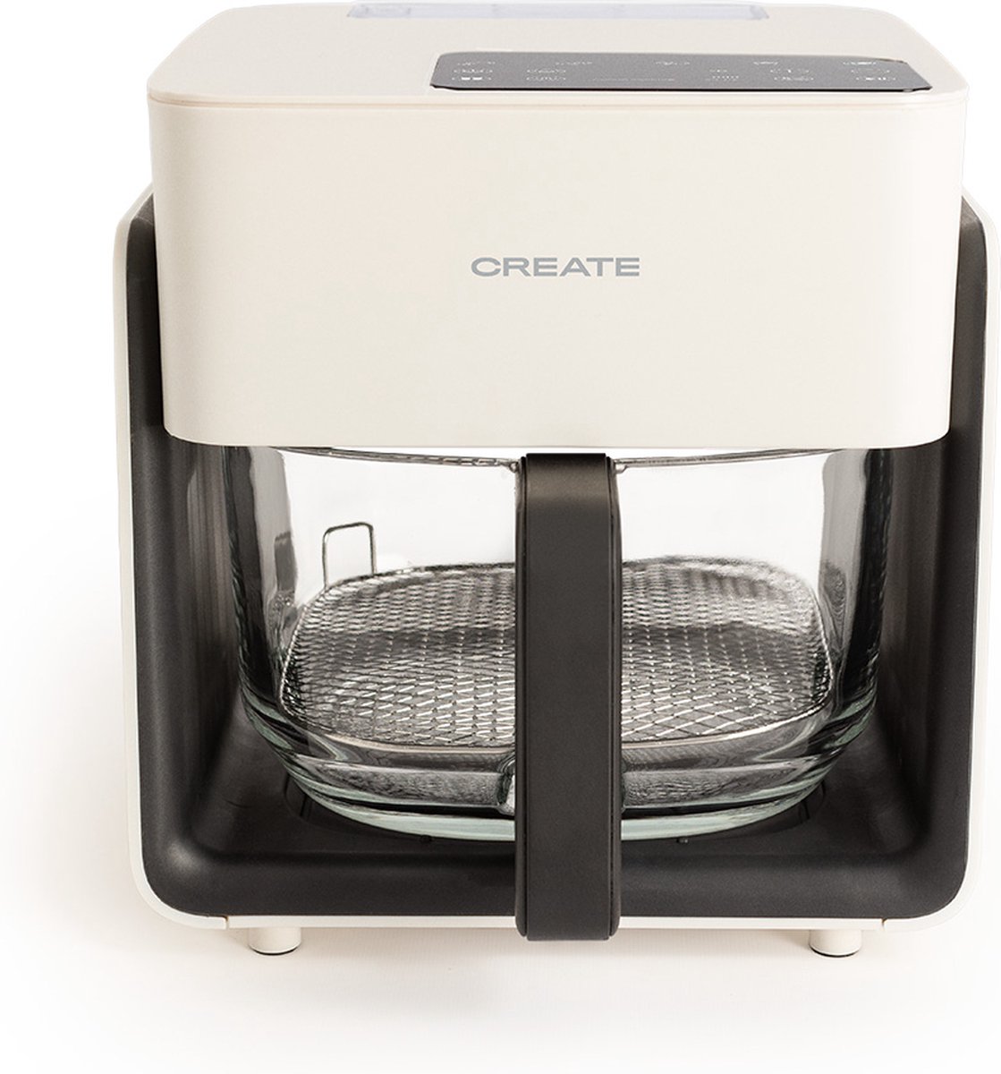 CREATE - Olievrije friteuse van 4,2 L met stoomfunctie - AIR FRYER CRYSTAL