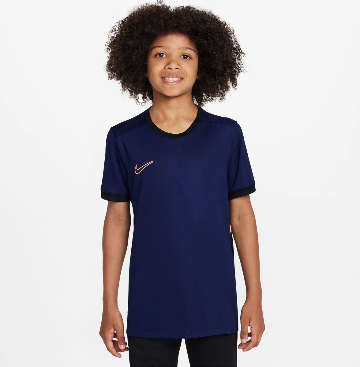 NIKE - nike academy25 big kids' dri-fit to - T-shirt voetbal train km jonge - Blauw