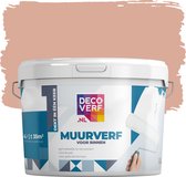 Decoverf muurverf mat perzik, 4L