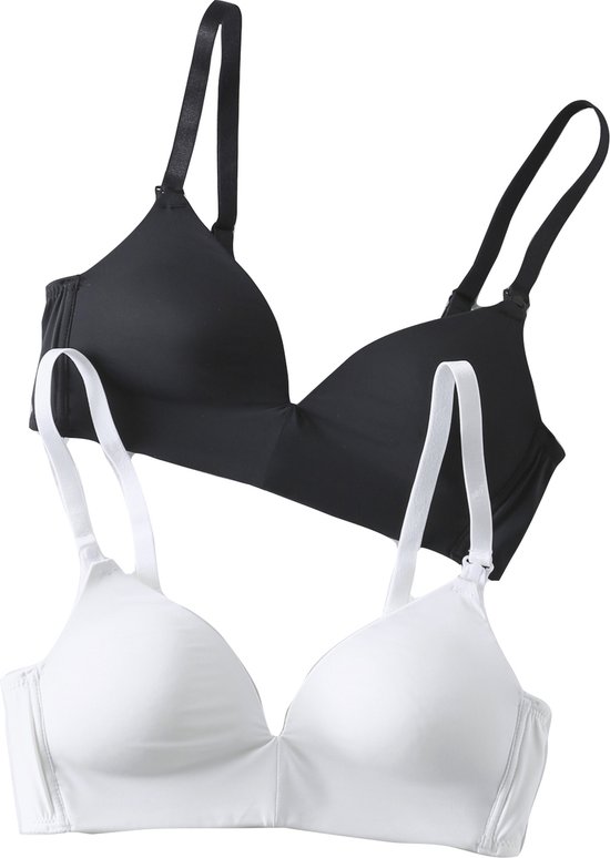 ENVIE DE FRAISE Lot de 2 soutiens-gorge grossesse et allaitement en microfibre et dentelle