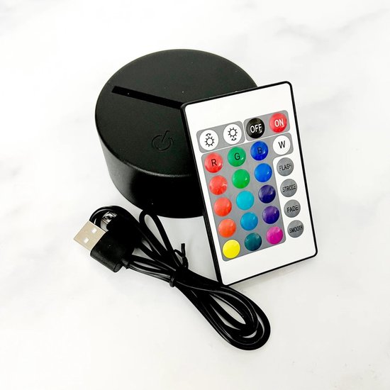 Vlinder lamp met naam - lamp - cadeau - gepesonaliseerd - slaapkamer van Merkloos — afbeelding 2