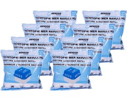 Benson Vochtopnemer navulling - 400 gram - 8 stuks - langdurige werking