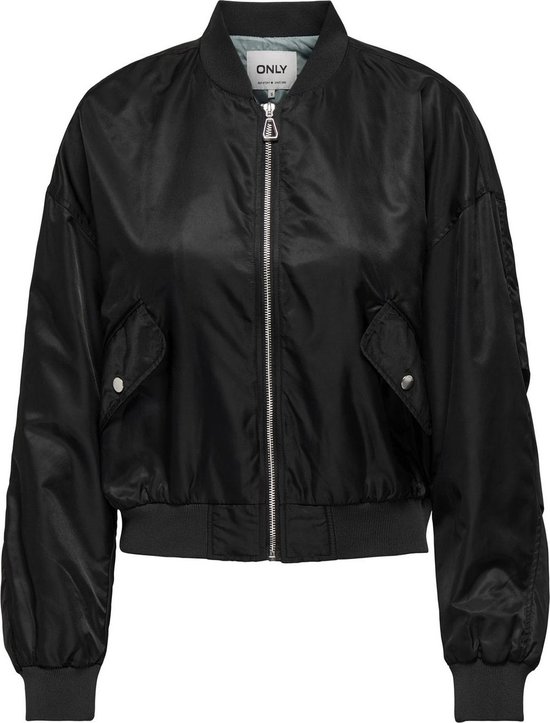 ONLY ONLTATJANO SHORT BOMBER JACKET Veste bomber CC OTW pour femme - Black Cloud Dancer