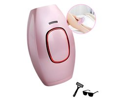 IPL - Ontharingsapparaat - Lichtontharing - IPL ontharing - Zwart, Wit & Roze - 999.999 Flitsen + Gratis Zonnebril & Scheermes