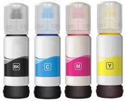 Inktkenners Inkt Geschikt voor Epson EcoTank 102 / E102 - Multipack van 4x Inktpatronen