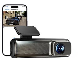 DrPhone DriveGuardian - USB Dashcam voor Android | 1080P HD, 130° lens, Nachtzicht, ADAS, Loopopname - Micro SD