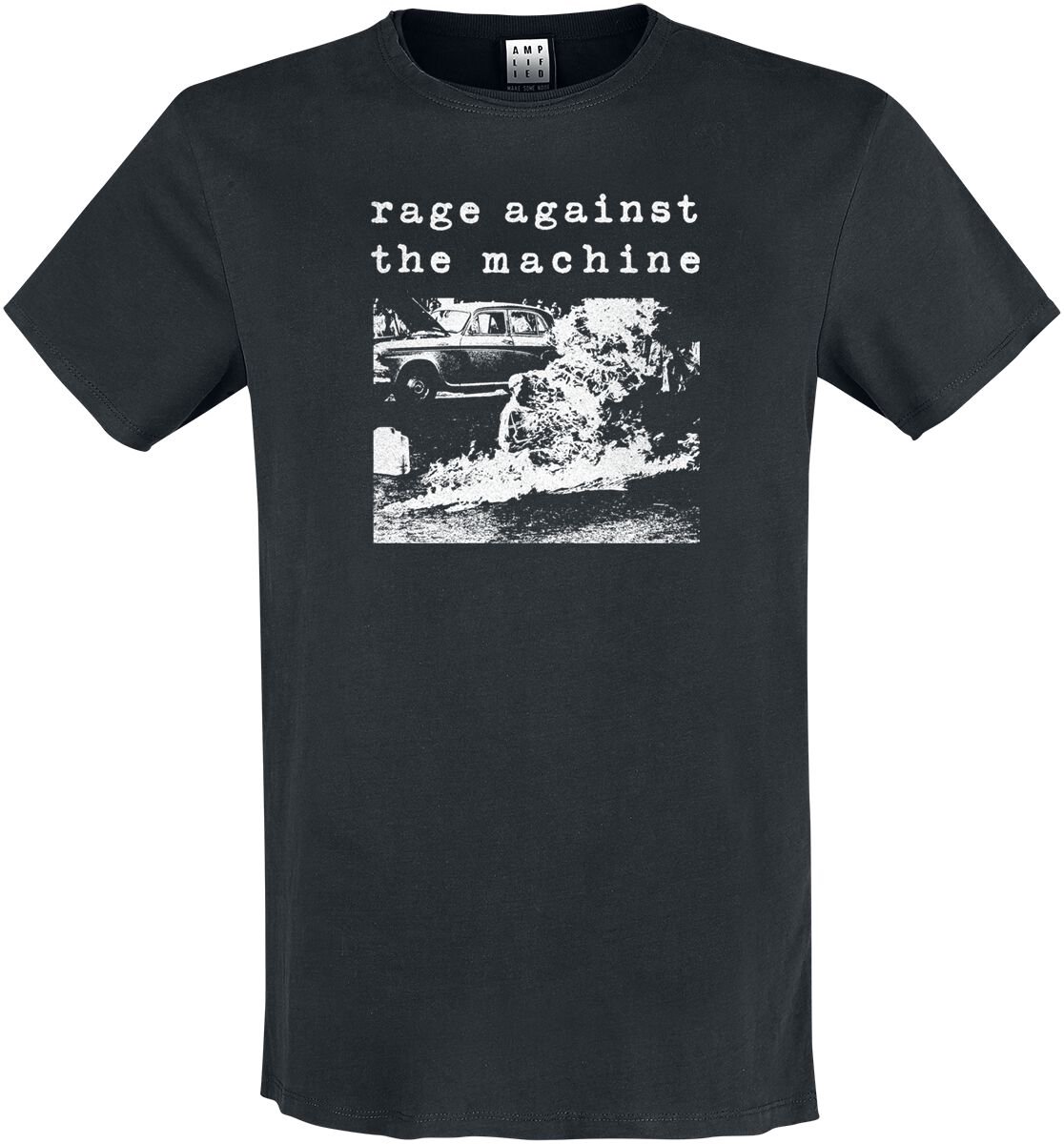 Rage Against The Machine Amplified Collection - Monk Fire Heren T-shirt - zwart - XL