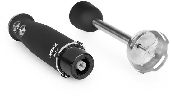 Princess 221220 Staafmixer - Hand blender - 800W - 4-in-1 Set- Inclusief hakmolen, garde en mengbeker